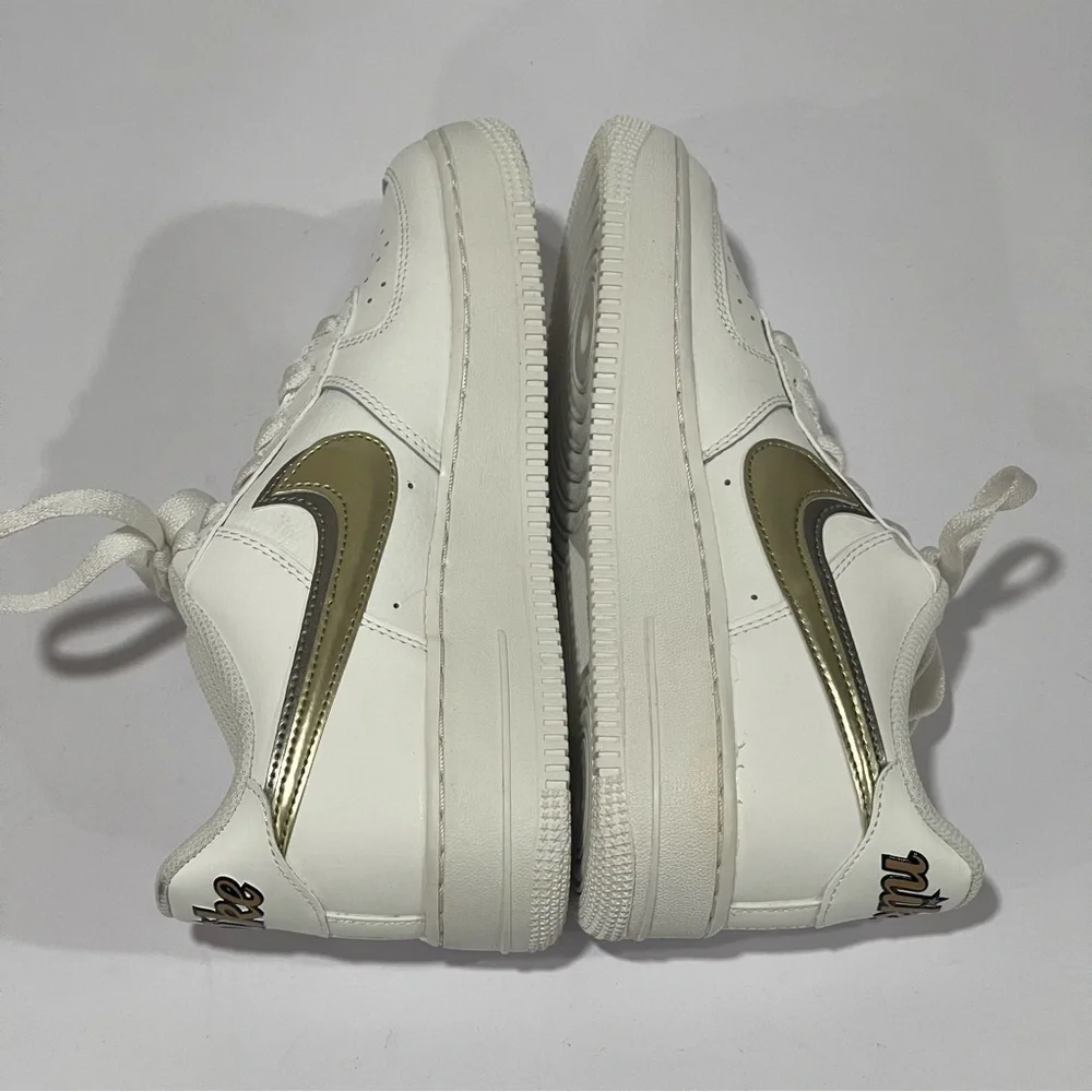 Nike Girls Air Force 1 LV8 Casual Shoes (DH9595-001) Youth - White Sz 6